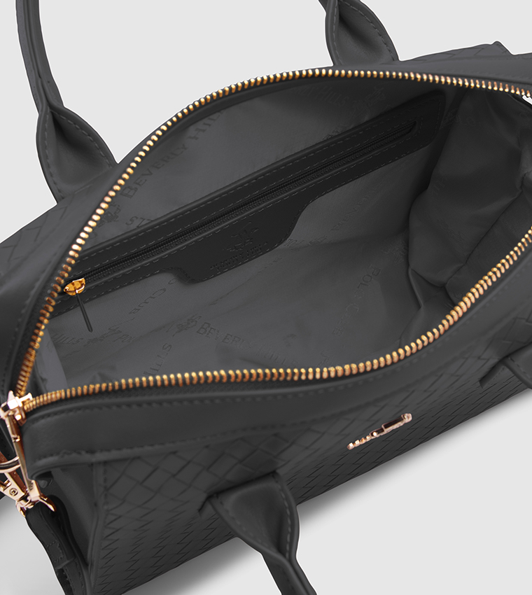 Braided Satchel Bag
