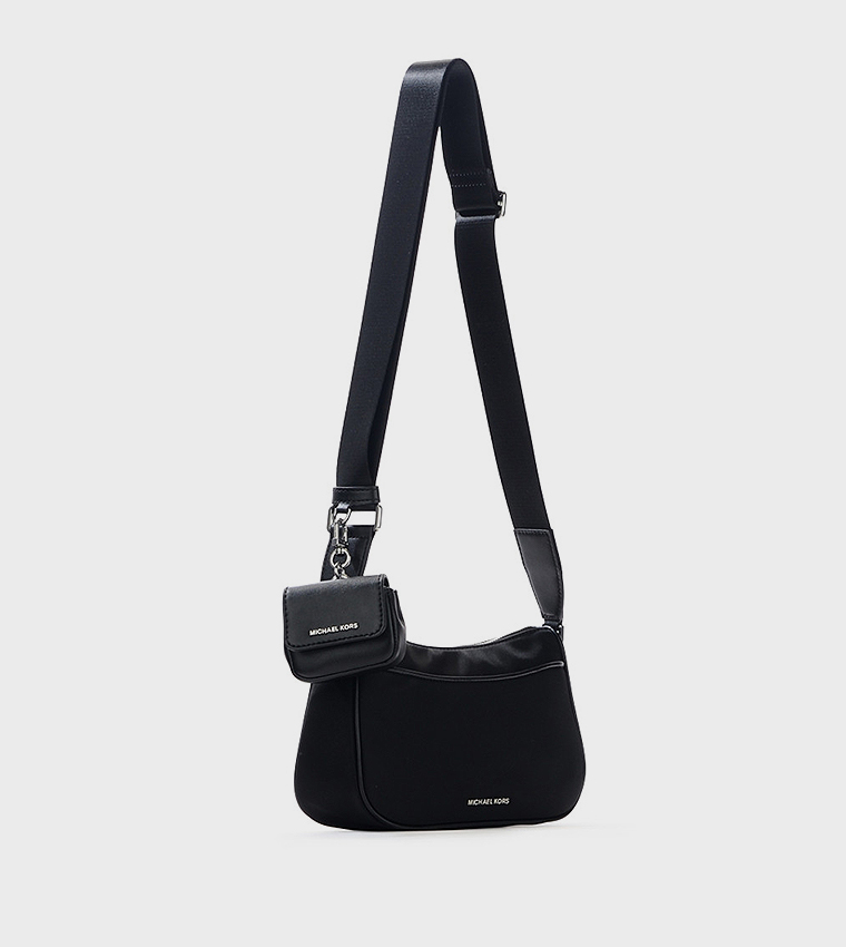 JET SET Textured Crossbody Bag