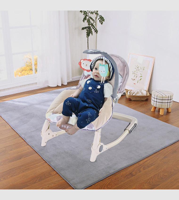 Buy BABYLOVE Newborn s Rocker Chair With Music In Multiple Colors 6thStreet Saudi Arabia