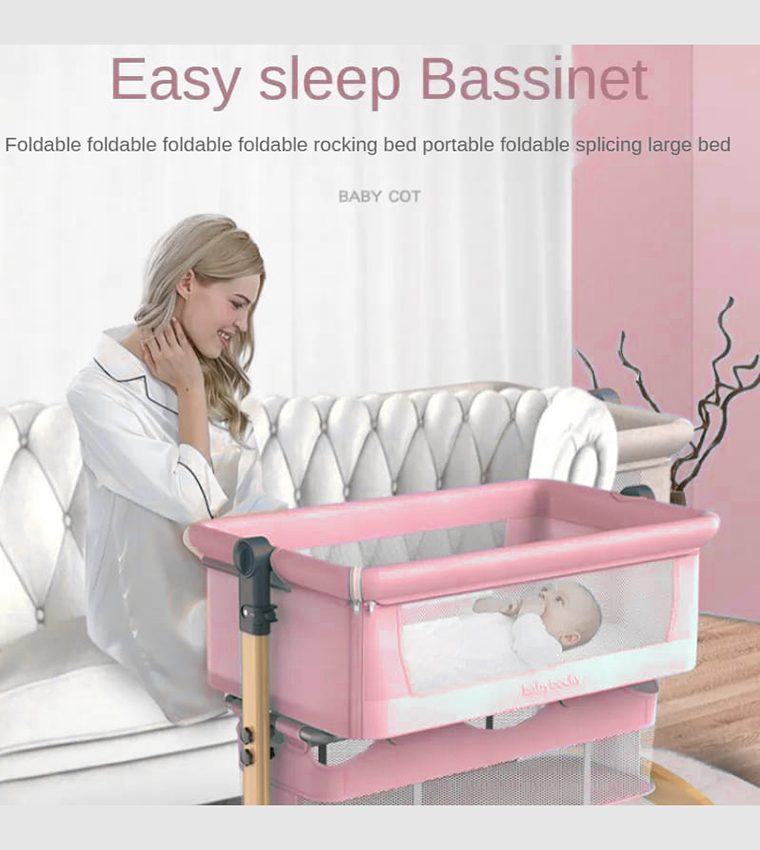 Babylove portable new nailtique cot