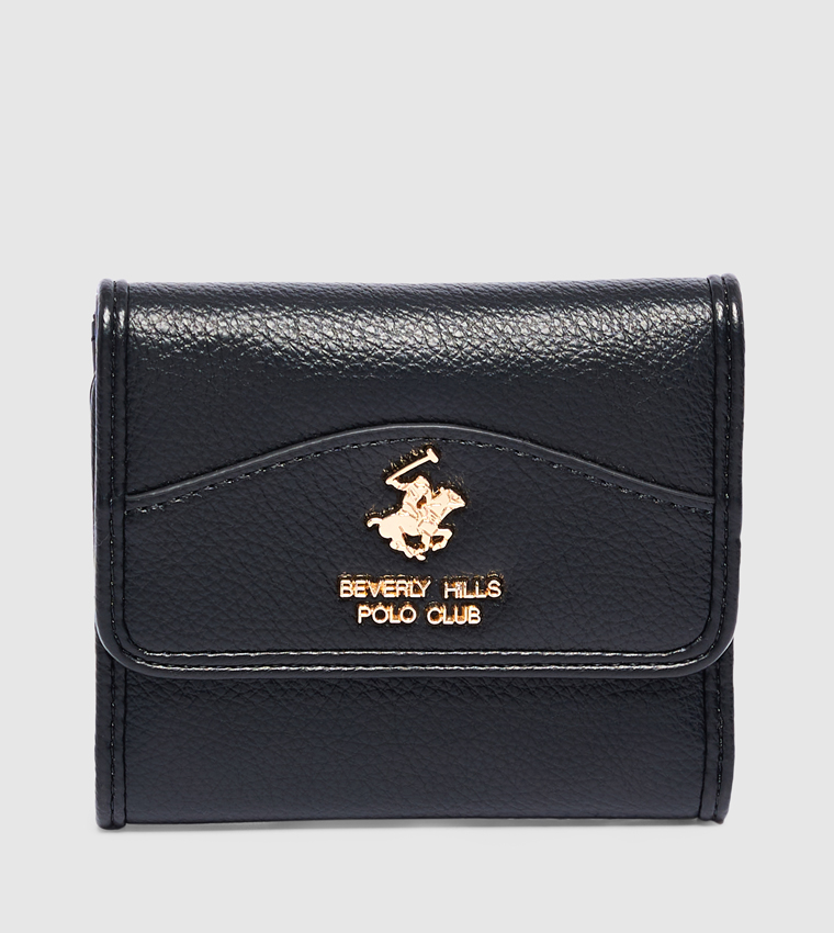 Logo Detail Tri-Fold Wallet
