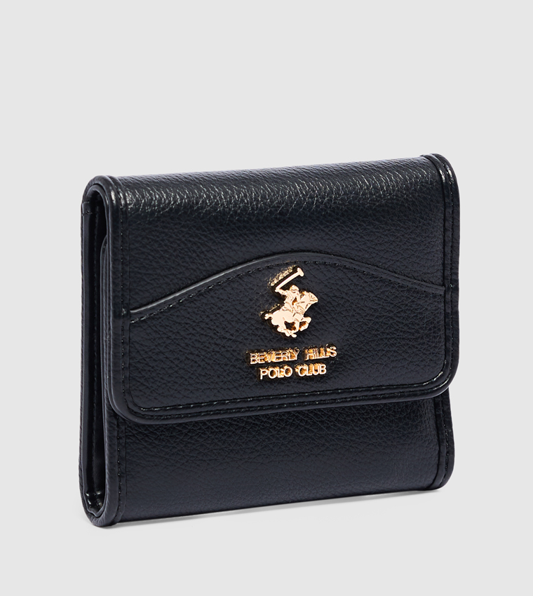 Logo Detail Tri-Fold Wallet