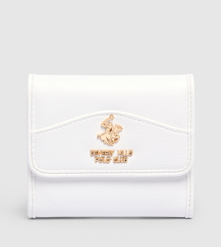 Logo Detail Tri-Fold Wallet