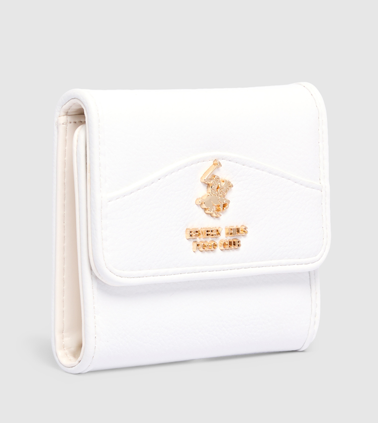 Logo Detail Tri-Fold Wallet