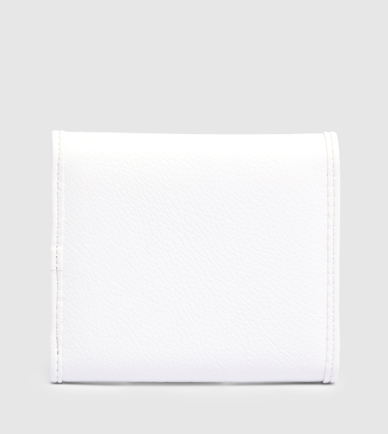Logo Detail Tri-Fold Wallet