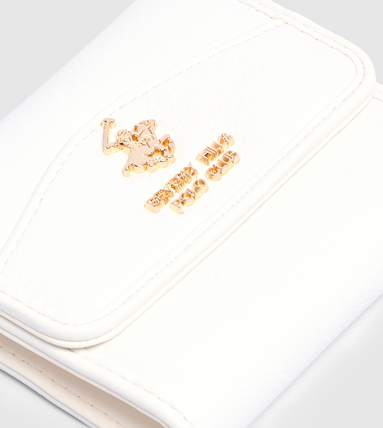 Logo Detail Tri-Fold Wallet