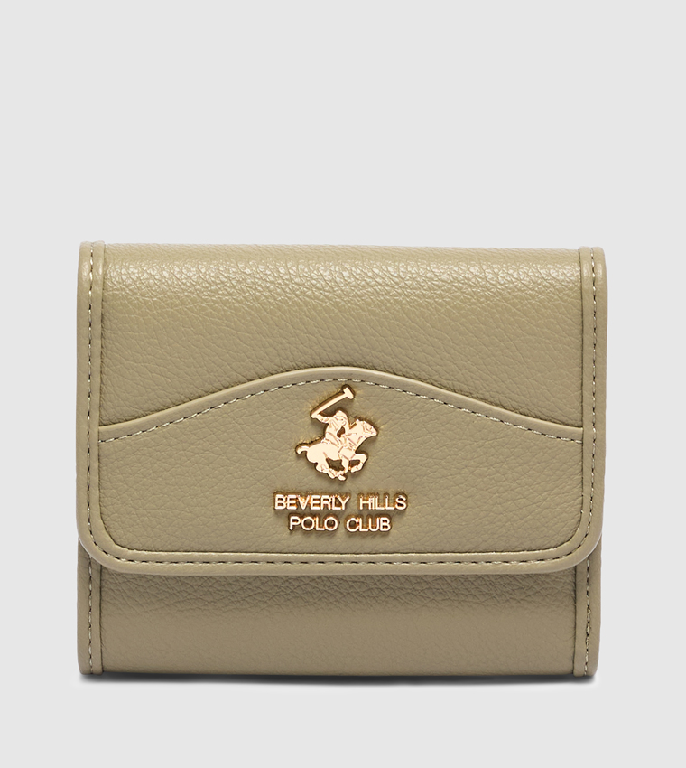 Logo Detail Tri-Fold Wallet