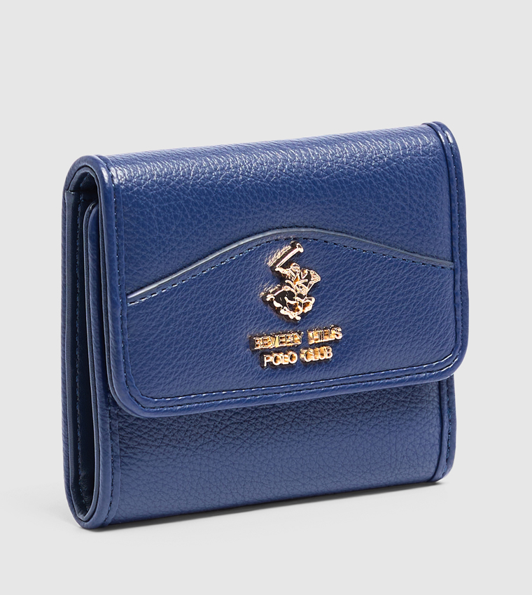 Logo Detail Tri-Fold Wallet