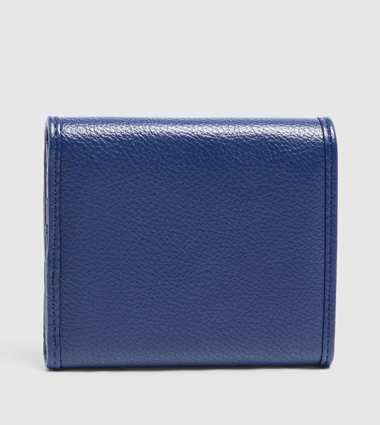 Logo Detail Tri-Fold Wallet