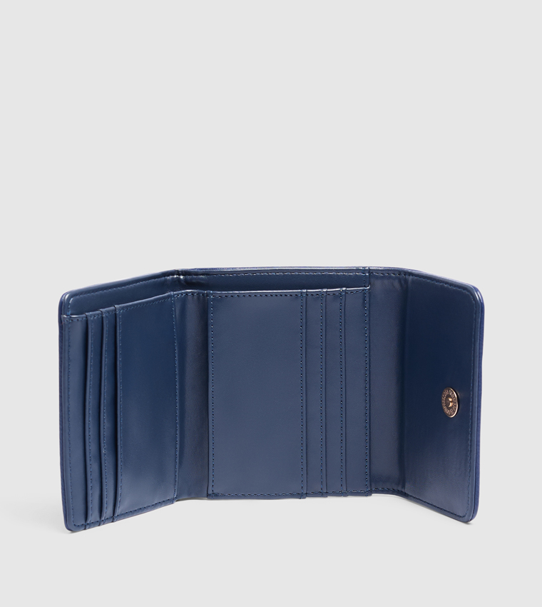 Logo Detail Tri-Fold Wallet