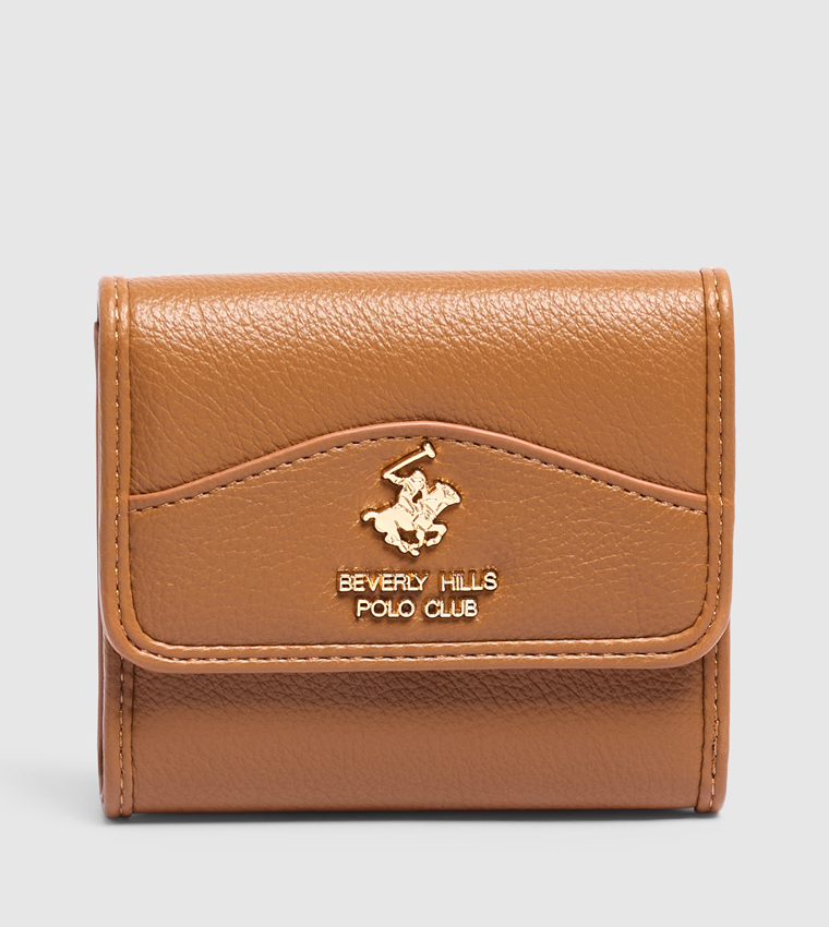 Logo Detail Tri-Fold Wallet