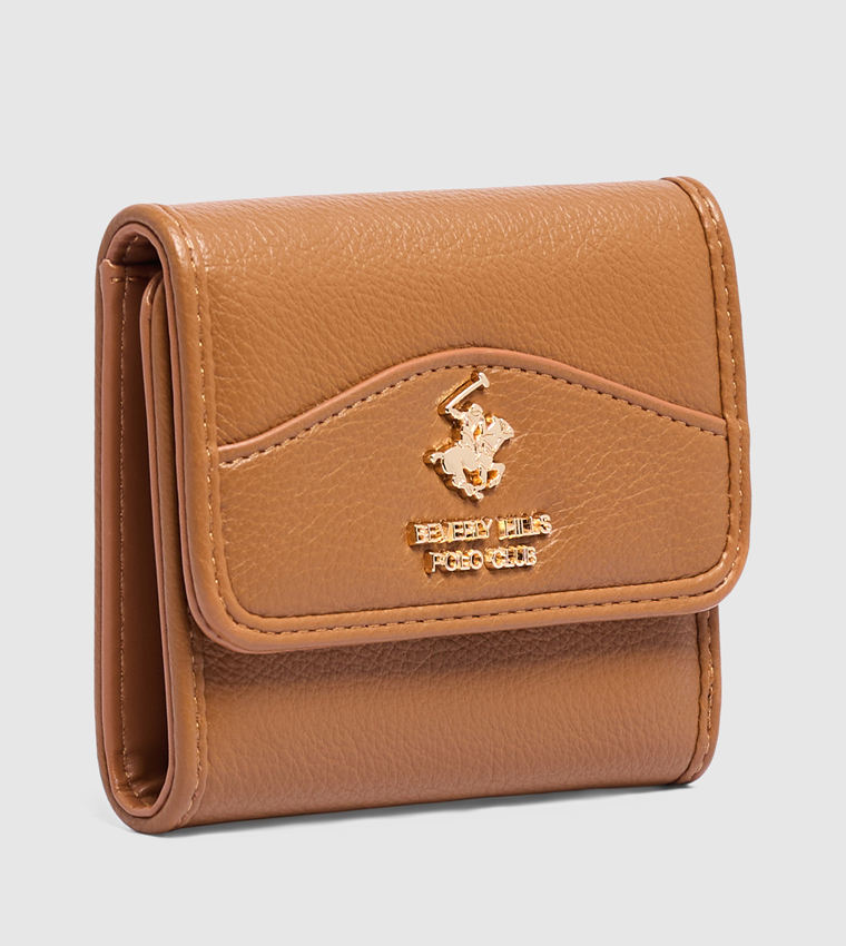 Logo Detail Tri-Fold Wallet