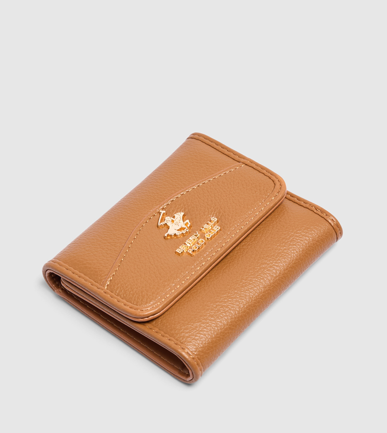 Logo Detail Tri-Fold Wallet