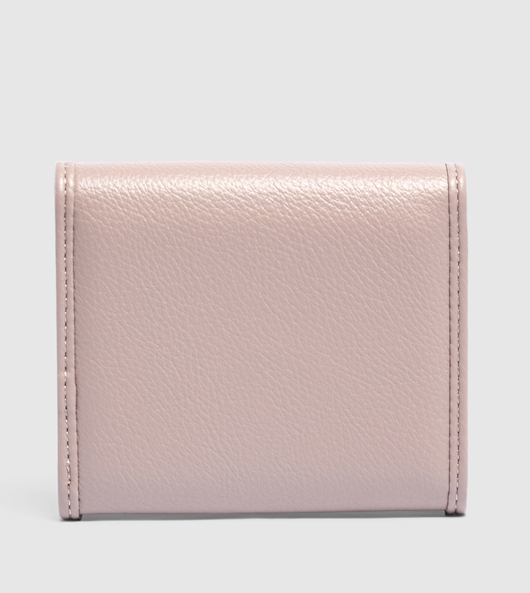 Logo Detail Tri-Fold Wallet