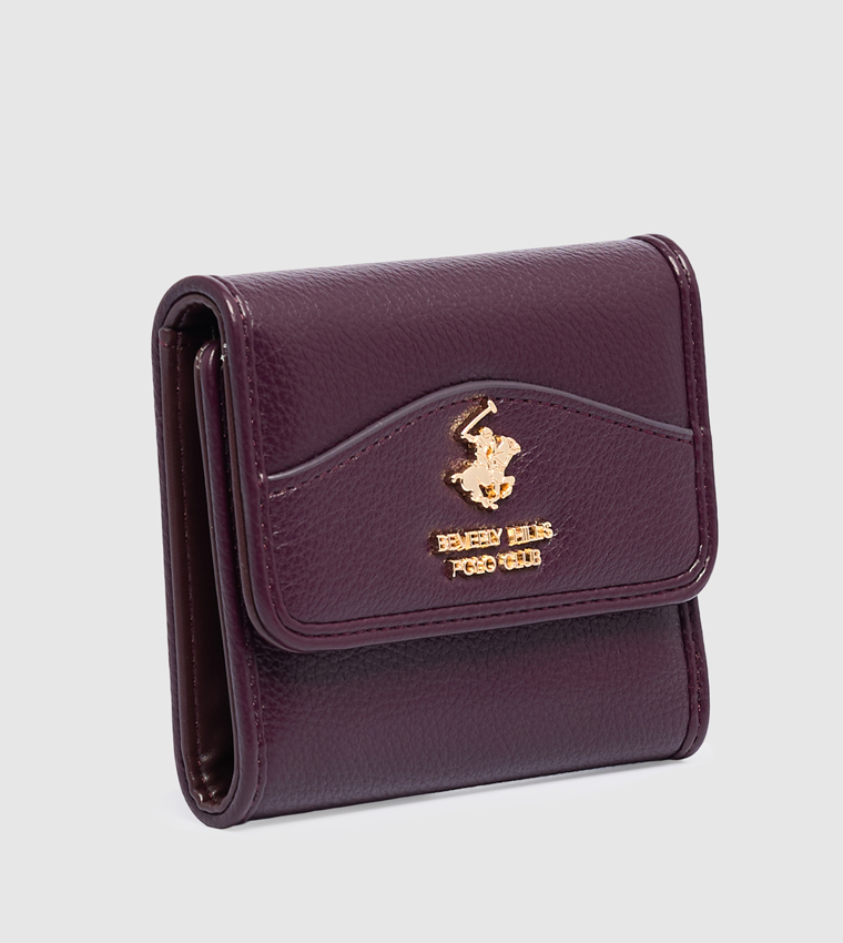Logo Detail Tri-Fold Wallet