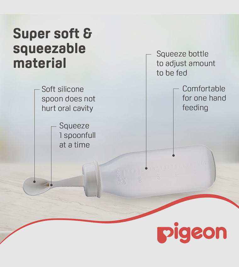 Pigeon feeding bottle online with spoon