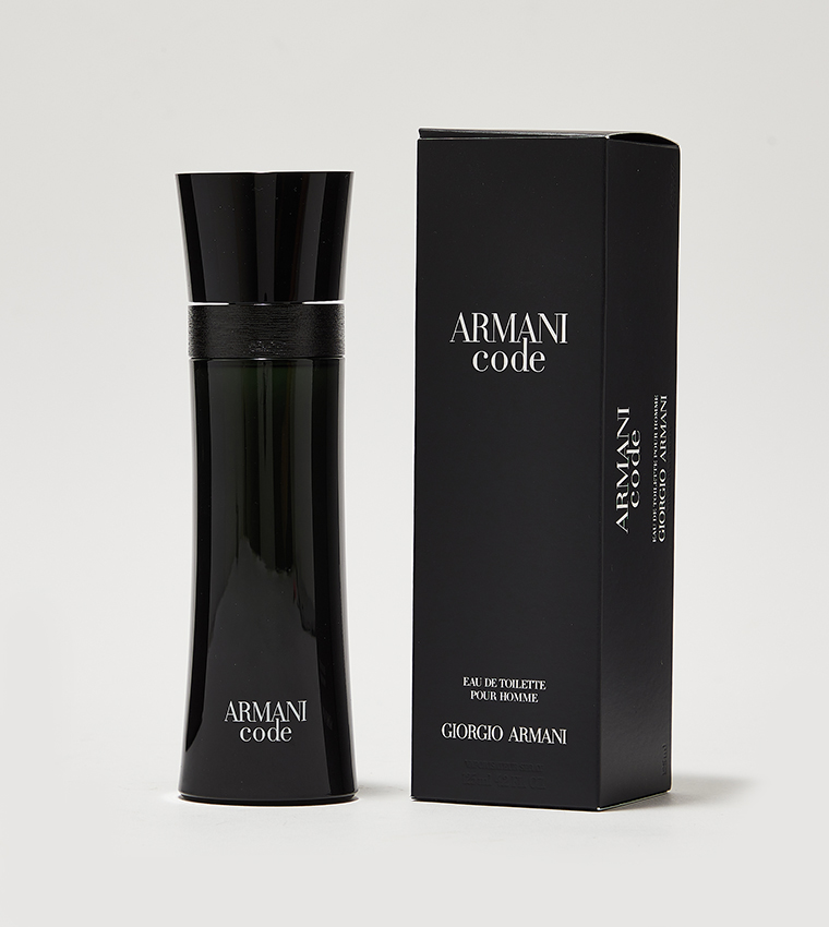 Armani code black cologne outlet