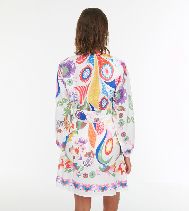 Floral Printed Kimono