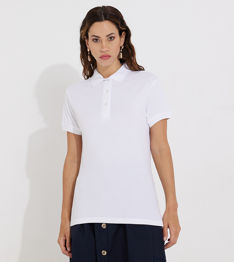 Basic polo shirt new arrivals