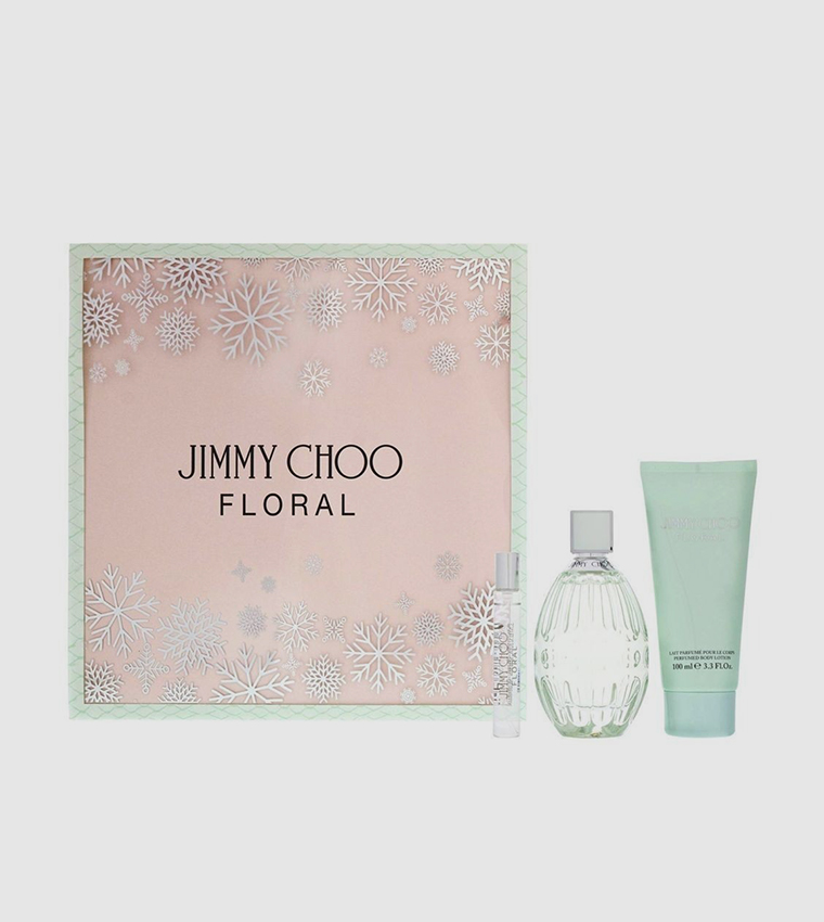 Jimmy choo floral cheap gift set