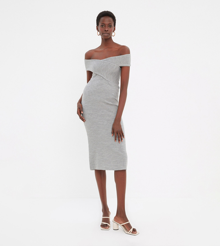 Gray dresses near me discount