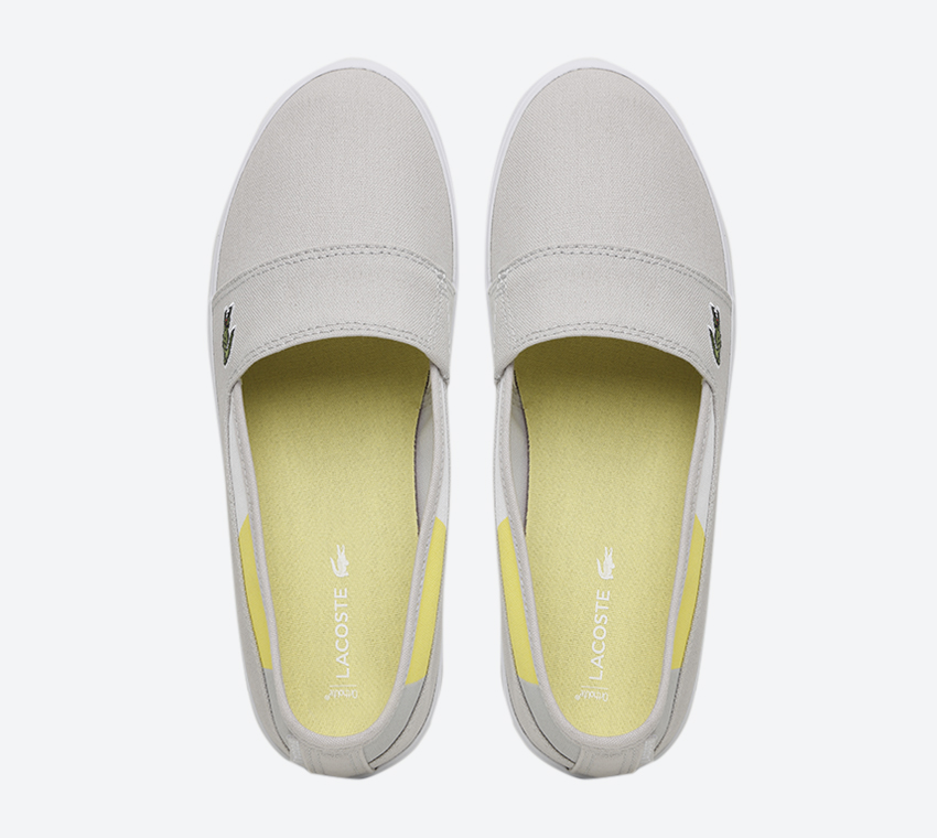 Lacoste marice mens grey clearance