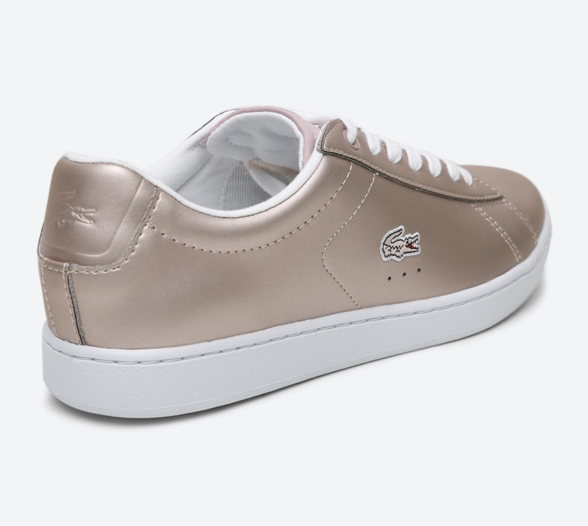 Lacoste sneakers rose gold outlet