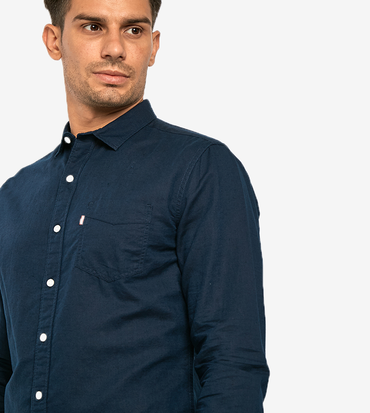 Long Sleeves Classic Collar Shirt