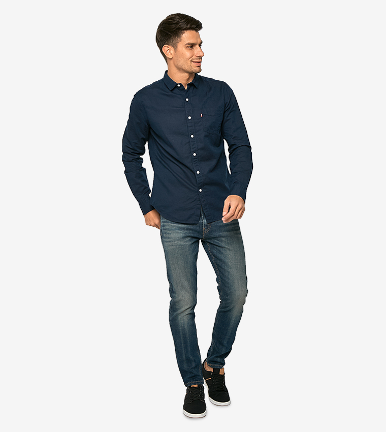 Long Sleeves Classic Collar Shirt