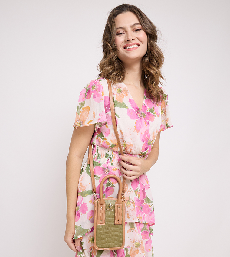 Logo Detail Mini Crossbody Bag