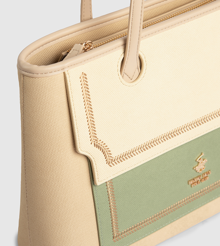 Color Block Shoulder Bag