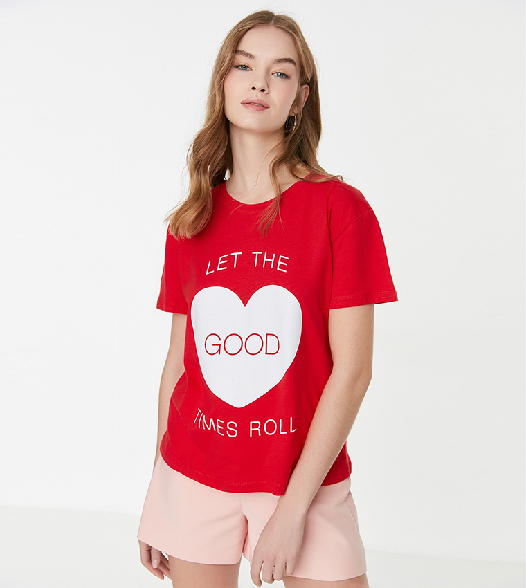 Basic Printed T-Shirt