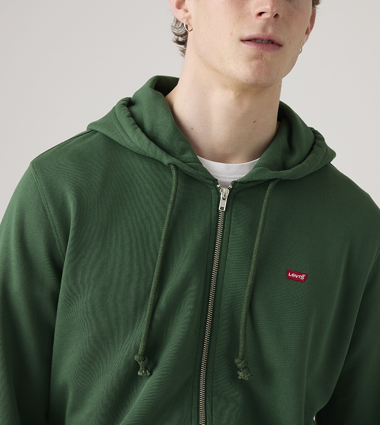 New Original Zip-Up Hooded Jacket