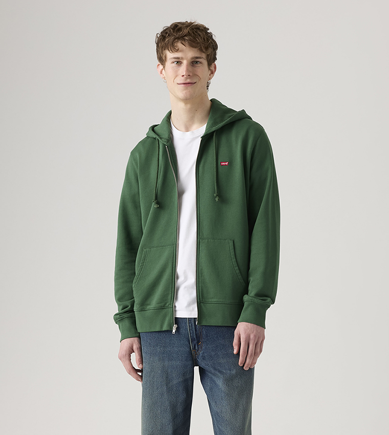 New Original Zip-Up Hooded Jacket