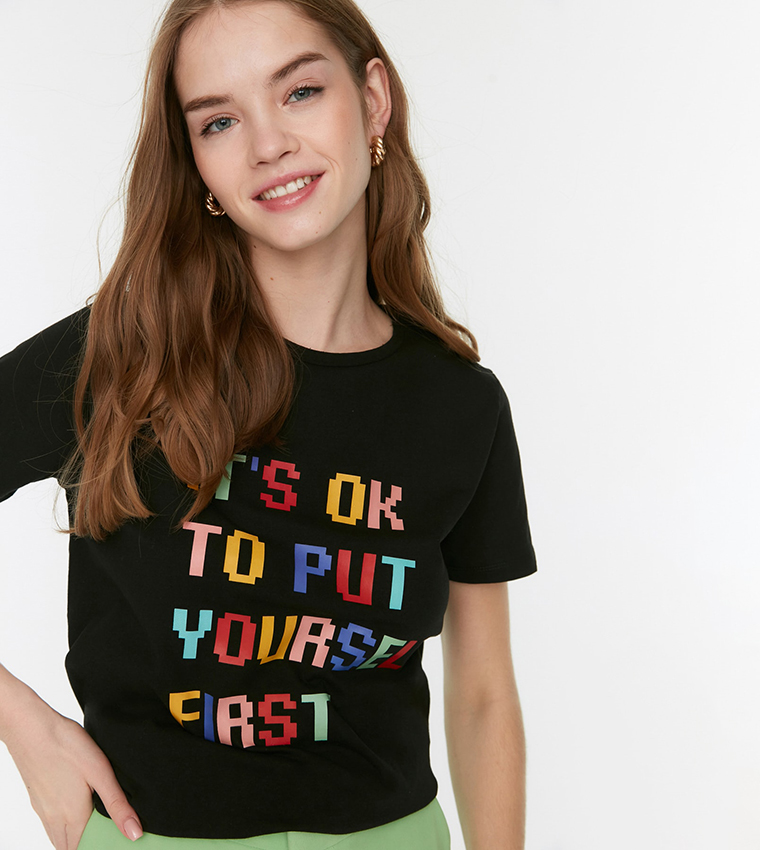 Basic Printed T-Shirt