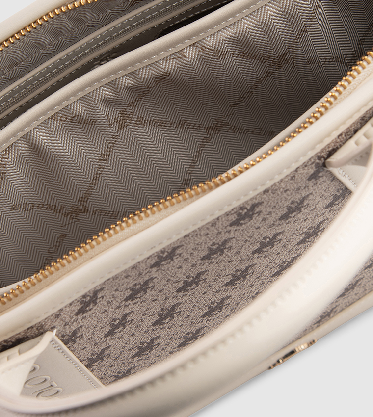 Logo Patterned Tote Bag