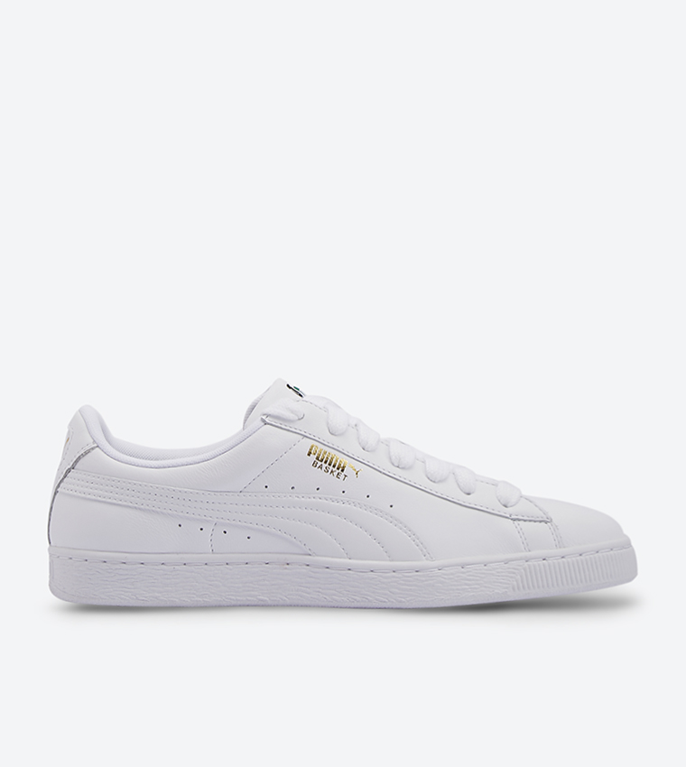 Buy Puma Basket Classic Lfs Boots White In White 6thStreet UAE