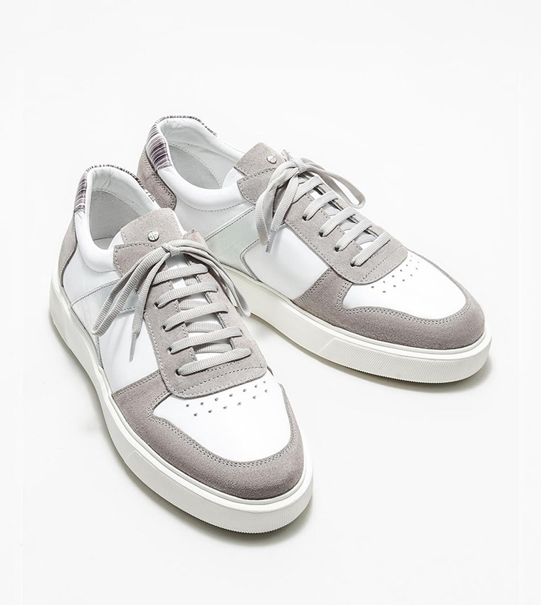 Color Block Lace Up Sneakers