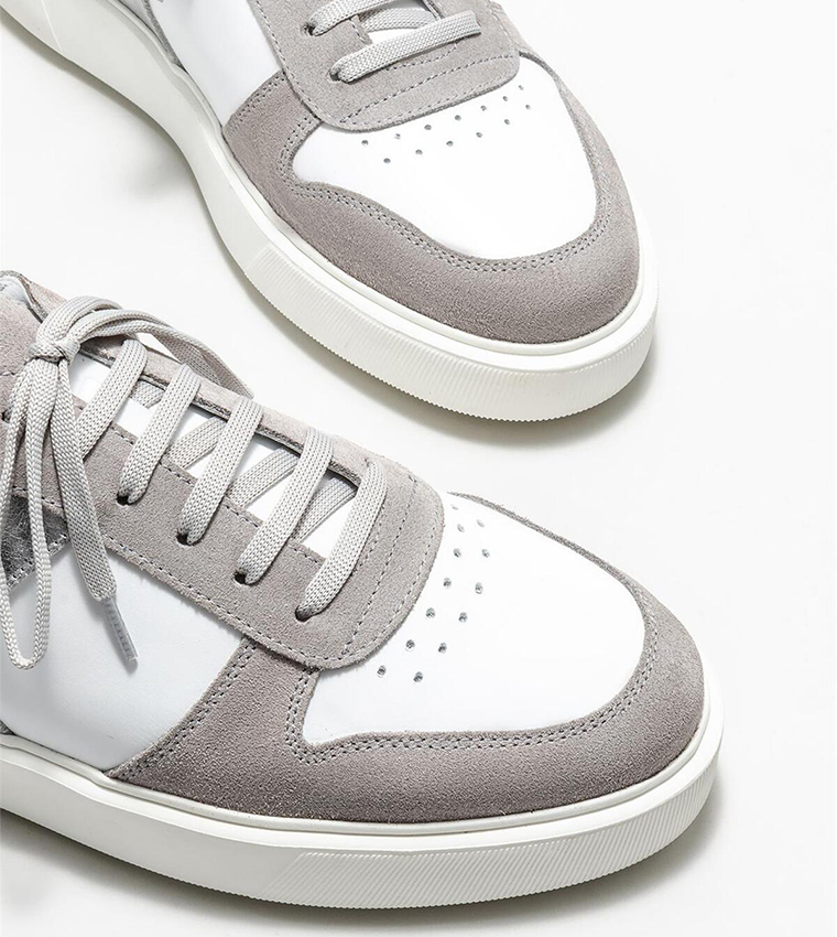 Color Block Lace Up Sneakers