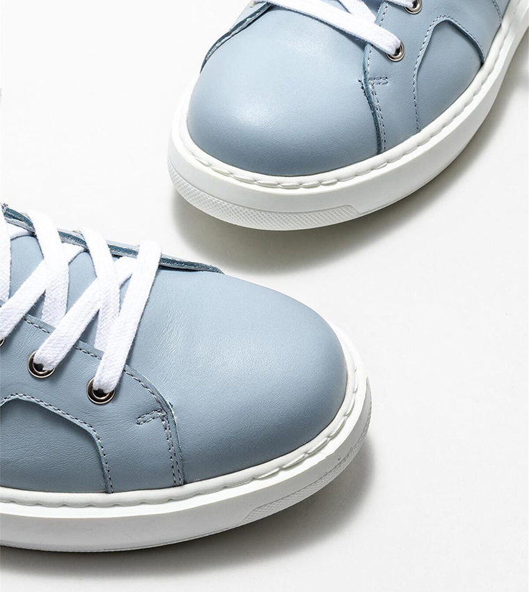 Solid Lace Up Sneakers