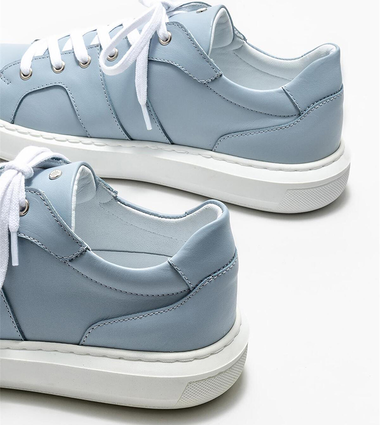 Solid Lace Up Sneakers