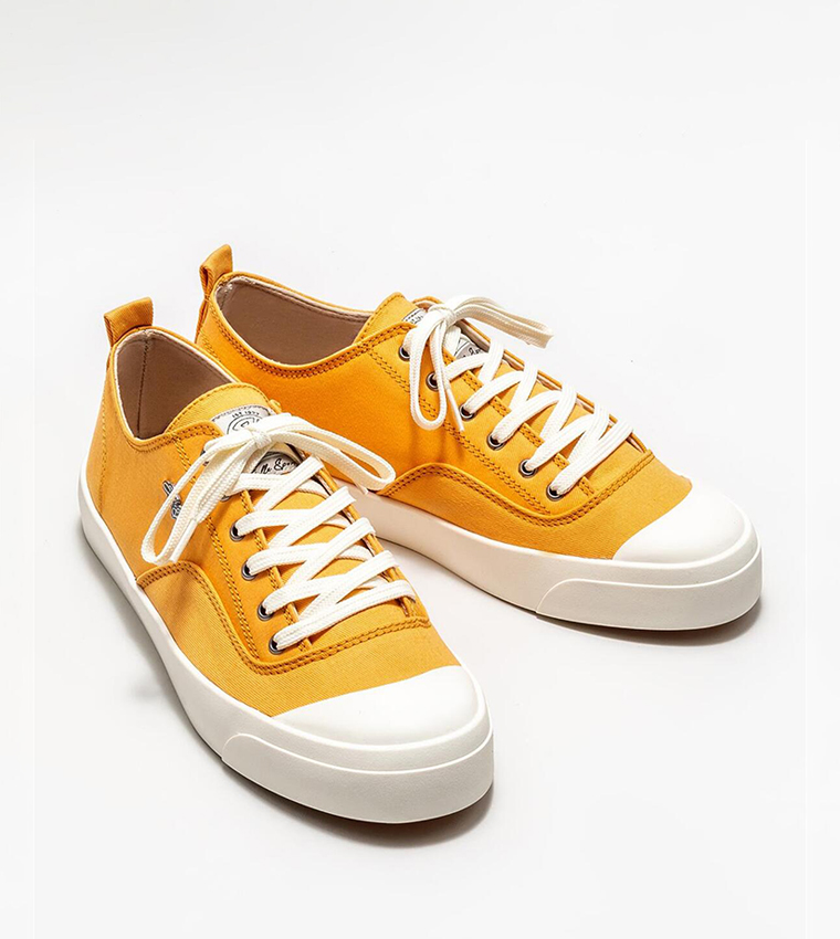 Logo Detail Lace Up Sneakers