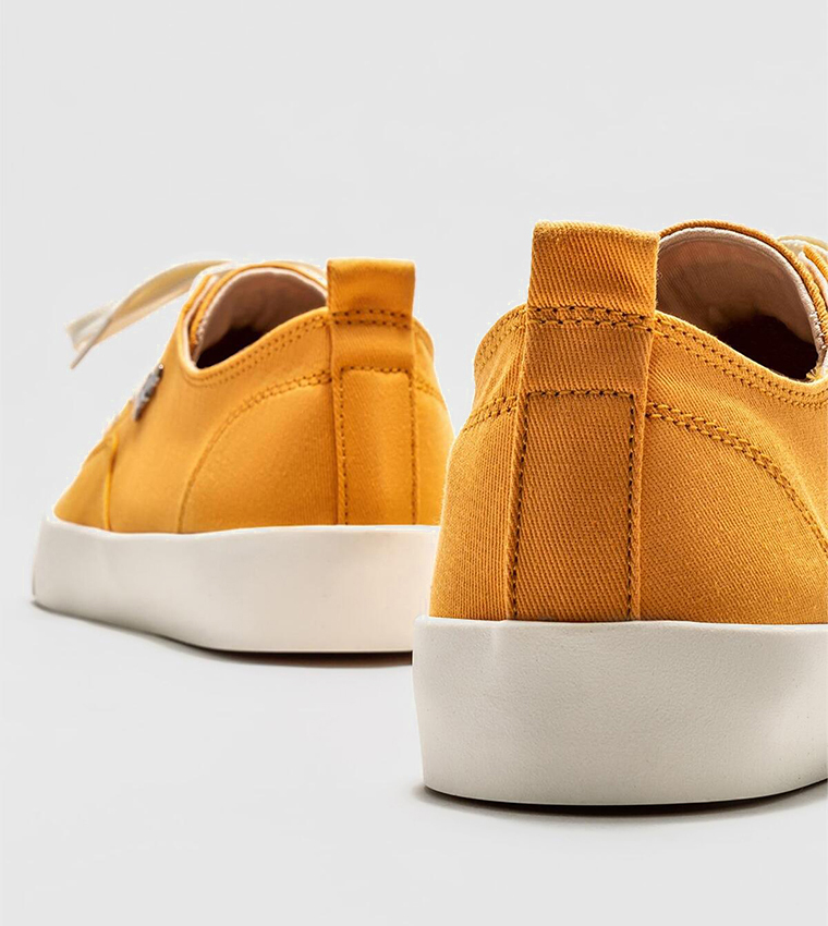 Logo Detail Lace Up Sneakers