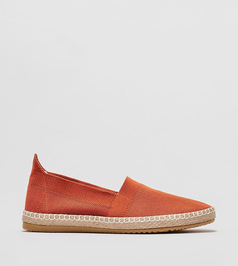 Knitted Slip-On Espadrilles