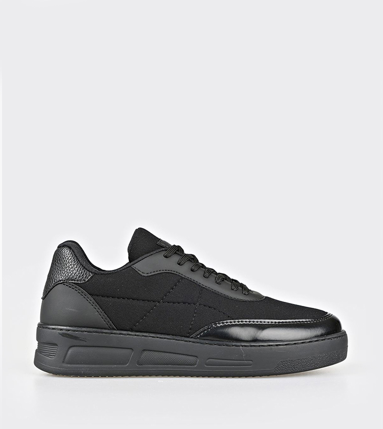 Quilted Low Top Sneakers