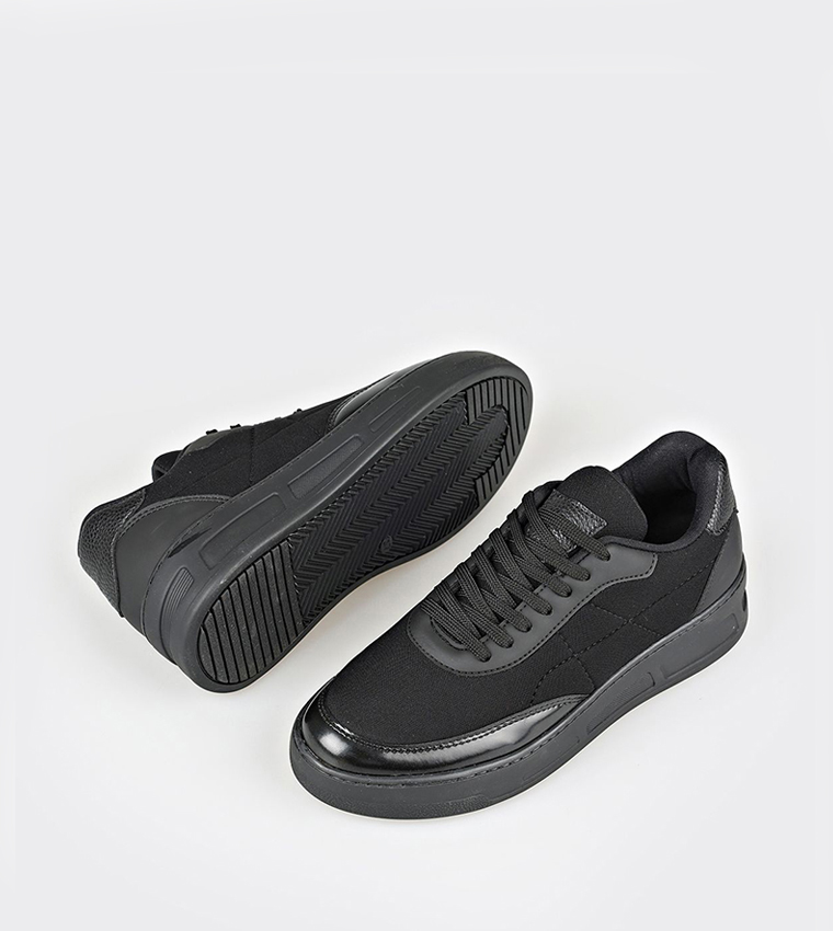 Quilted Low Top Sneakers