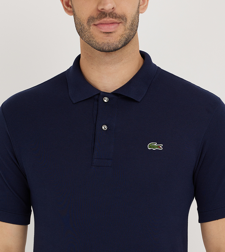 Logo Detail Short Sleeves Polo T-Shirt