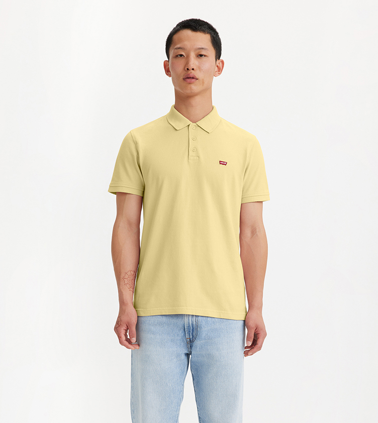 Logo Detail Housemark Polo T-Shirt