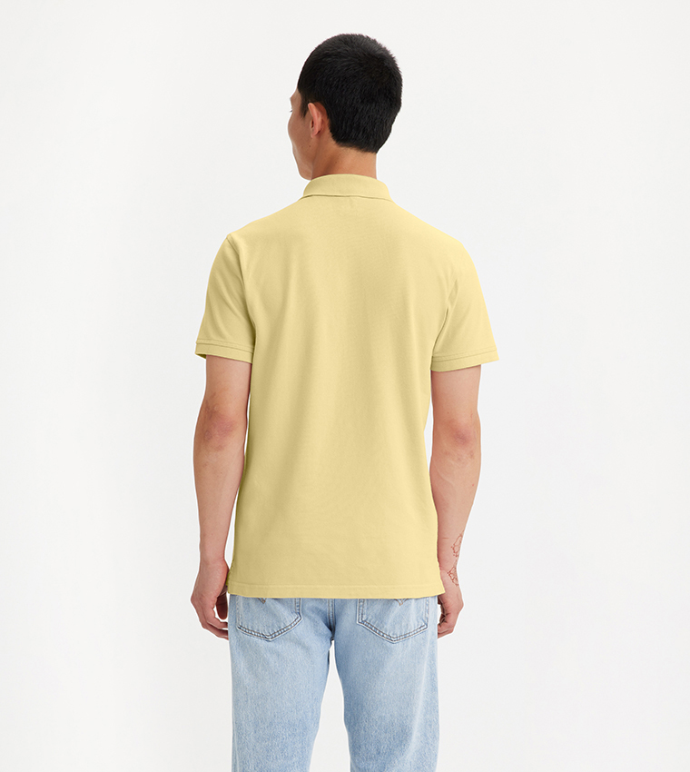 Logo Detail Housemark Polo T-Shirt