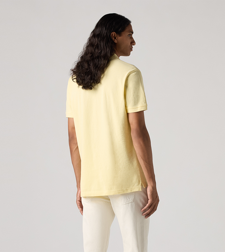 Logo Detail Short Sleeves Polo T-Shirt